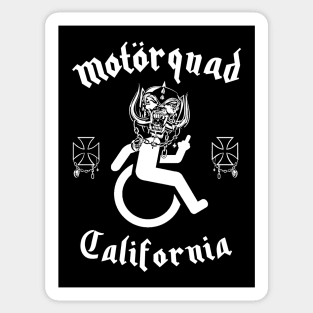 WHEELCHARIOT 3 (Motorquad) Sticker